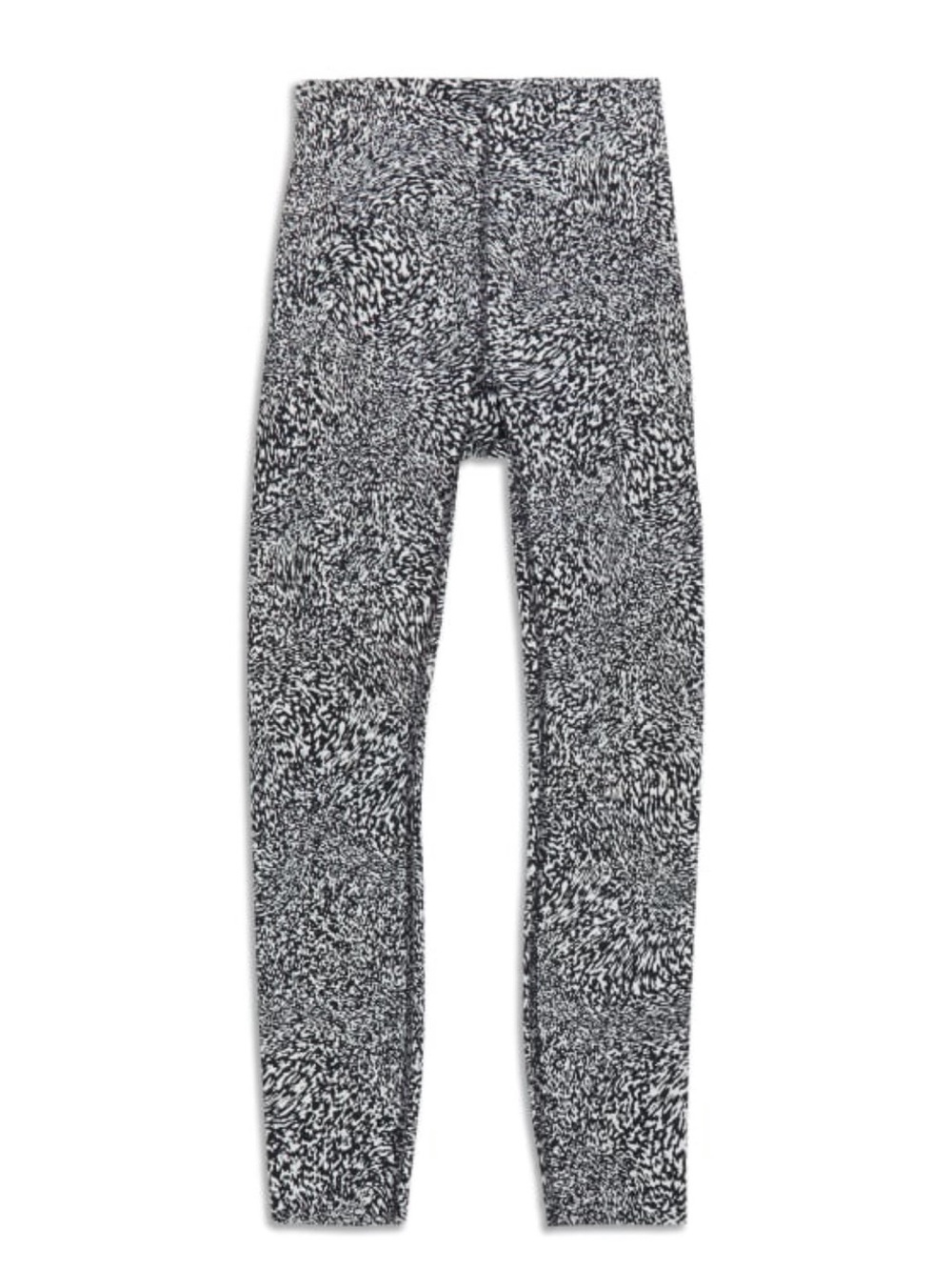 lululemon InStill High-Rise Tight- Warped Grain Alpine White Black